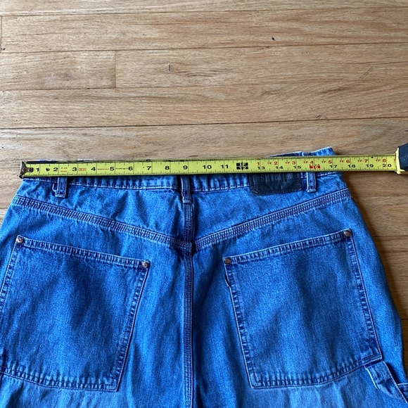 SILVER TAB Vintage 90s light blue Levi’s Carpenter Jeans 36X34 - Picture 12 of 16